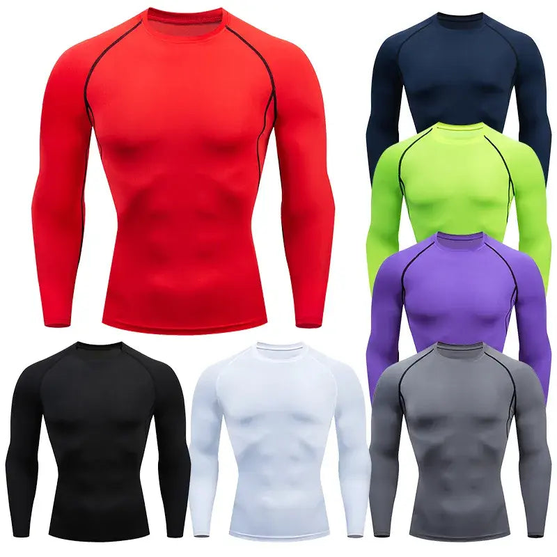 Men's Long Sleeve Compression T-shirt