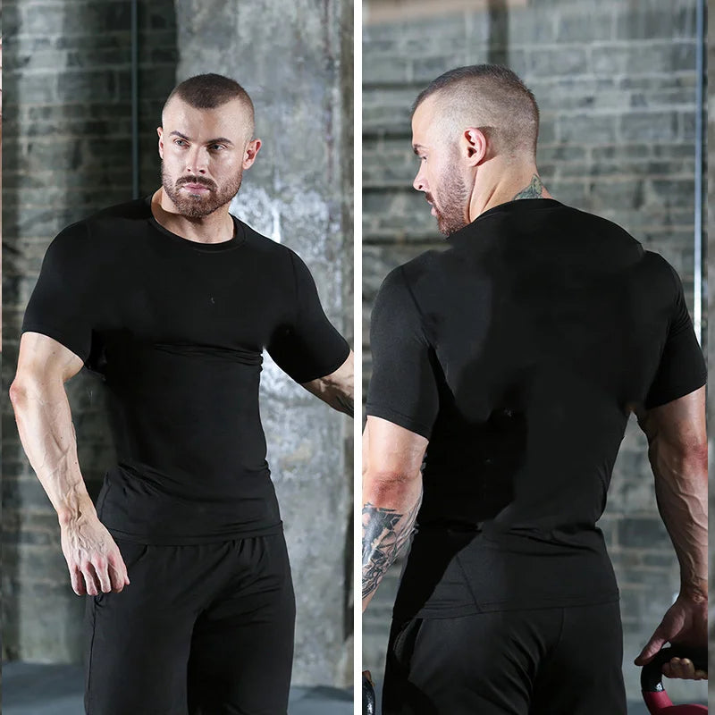 Men's Compression Running Shirt