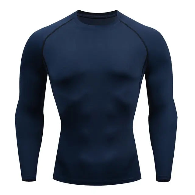 Men's Long Sleeve Compression T-shirt