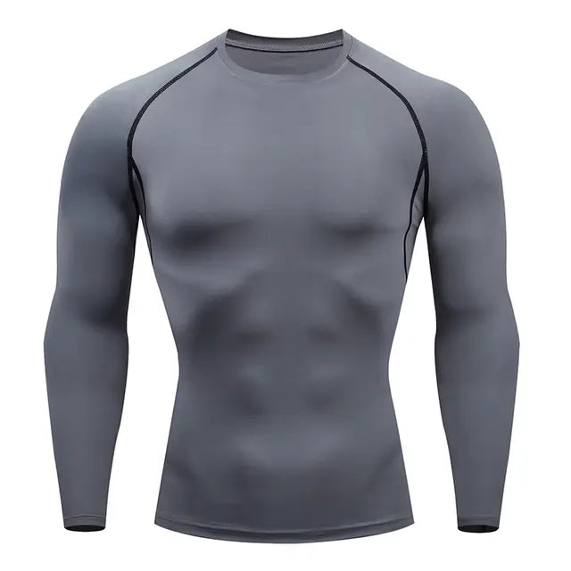 Men's Long Sleeve Compression T-shirt