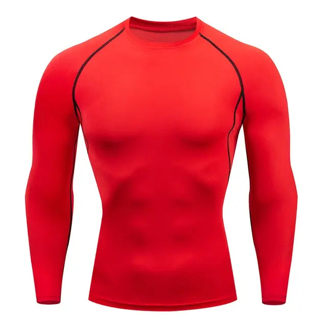 Men's Long Sleeve Compression T-shirt