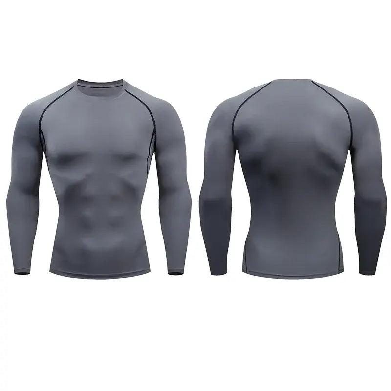 Men's Long Sleeve Compression T-shirt