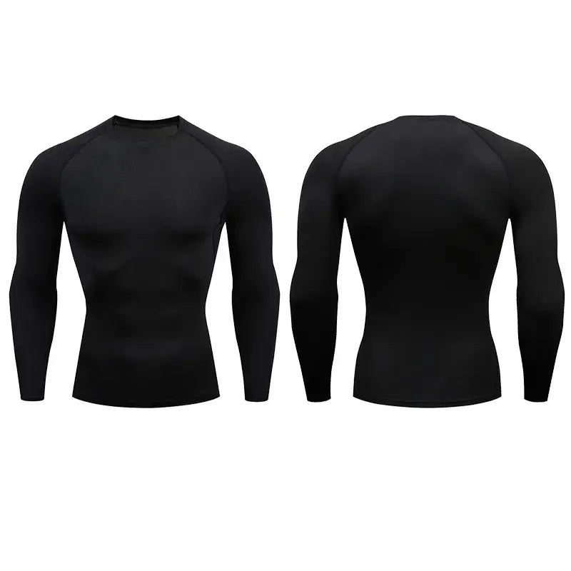 Men's Long Sleeve Compression T-shirt