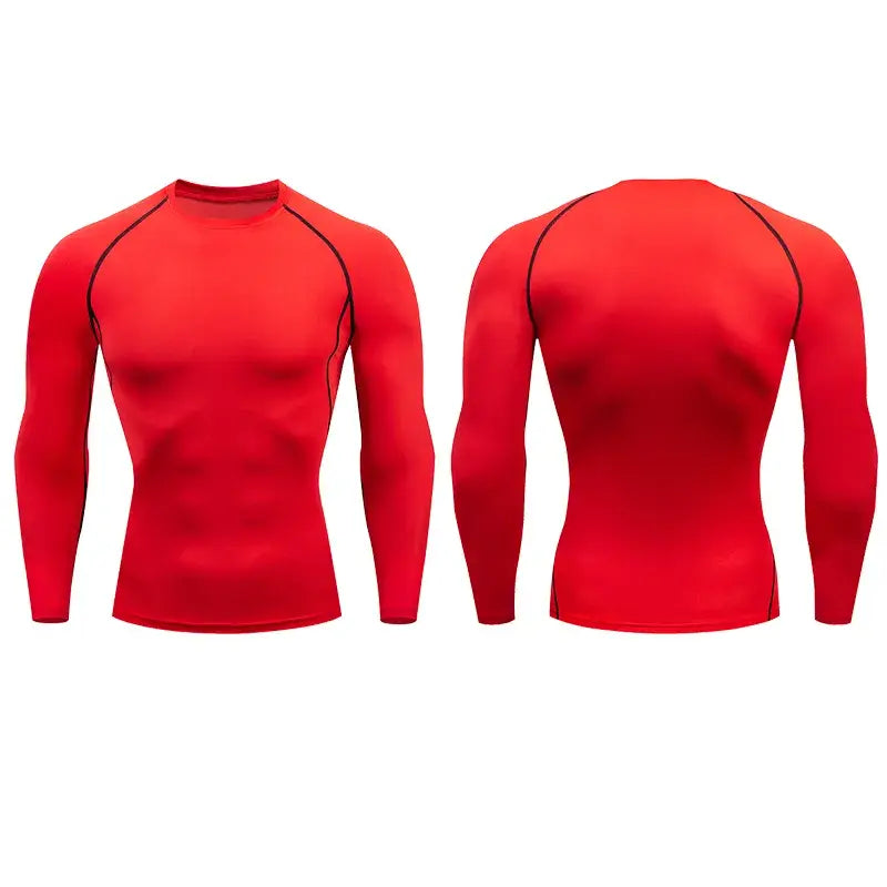 Men's Long Sleeve Compression T-shirt